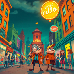 Whose Hello is it Anyway? - Text-based game