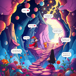 Mirthful Mayhem: Whose Hello Is It Anyway? - Text-based game