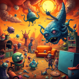 Whose Nightmare Is It Anyway? - Text-based game