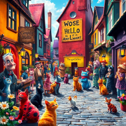 Whose Hello is it Anyway? - Text-based game