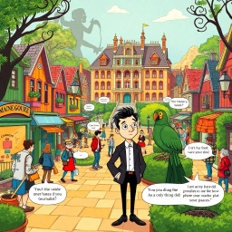 Whose Hello Is It Anyway? - Text-based game