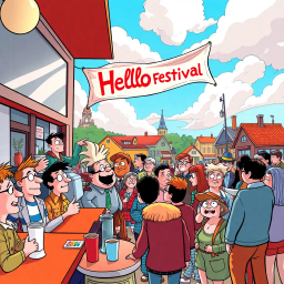 Whose Hello Is It Anyway? - Text-based game