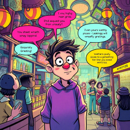 Whose Hello Is It Anyway? - Text-based game