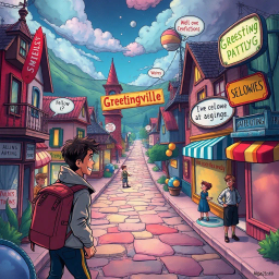 Whose Hello is it Anyway? - Text-based game