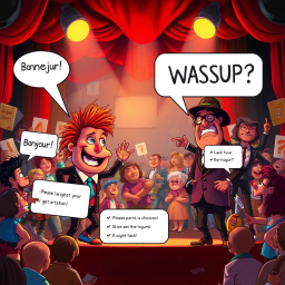 Whose Hello is it Anyway? - Text-based game