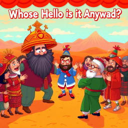 Whose Hello Is It Anyway? - Text-based game