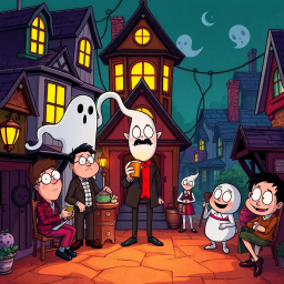 Hello, Whose Ghost Is It Anyway? - Text-based game