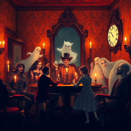 Hello, Whose Ghost is it Anyway? - Text-based game