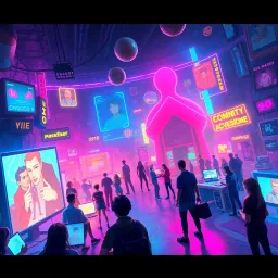 Echoes of the Fediverse - Text-based game