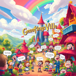 Hello-A-Palooza - Text-based game