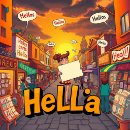 Whose Hello Is It Anyway? - Text-based game