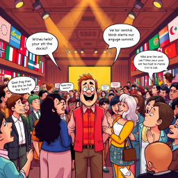 Whose Hello Is It Anyway? - Text-based game