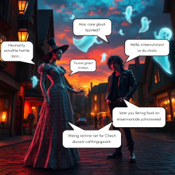 Hello, Whose Ghost Is It Anyway? - Text-based game