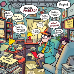 Whose Hello Is It Anyway? - Text-based game