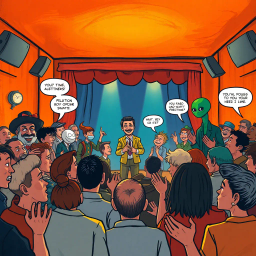 Hello, Whose Line Is It Anyway? - Text-based game