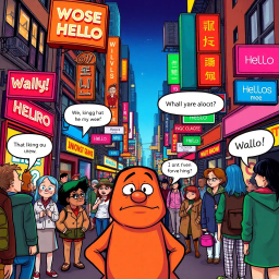 Whose Hello Is It Anyway? - Text-based game