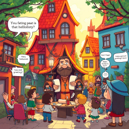 Whose Hello Is It Anyway? - Text-based game