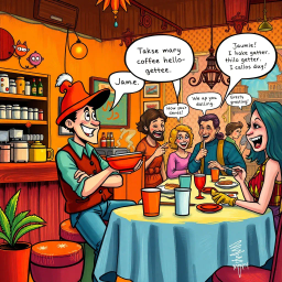 Whose Hello is it Anyway? - Text-based game