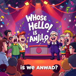 Whose Hello Is It Anyway? - Text-based game