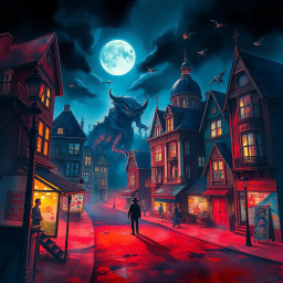 Whose Nightmare Is It, Anyway? - Text-based game