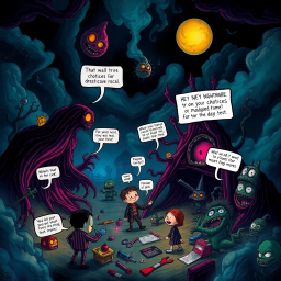 Whose Nightmare Is It Anyway? - Text-based game