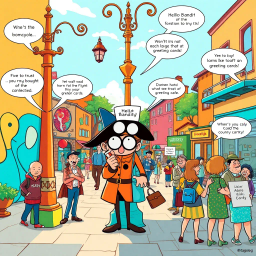 Whose Hello Is It Anyway? - Text-based game