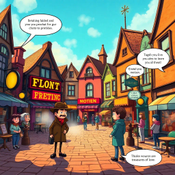 Whose Hello is It Anyway? - Text-based game