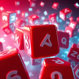 Spinning Letters: A 3D Puzzle Game - Text-based game