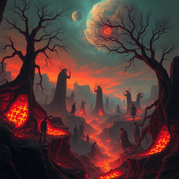 Whispers of the Waking Nightmare - Text-based game