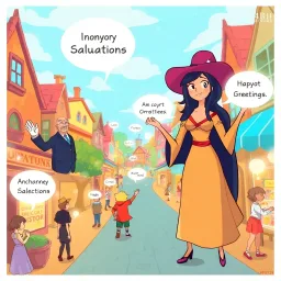 Whose Hello Is It Anyway? - Text-based game
