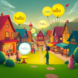 Whose Hello Is It Anyway? - Text-based game