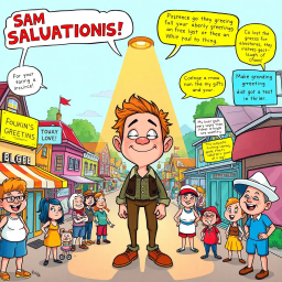 Whose Hello is it Anyway? - Text-based game