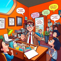 Whose Hello Is It Anyway? - Text-based game