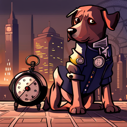 Bark to the Future - Text-based game