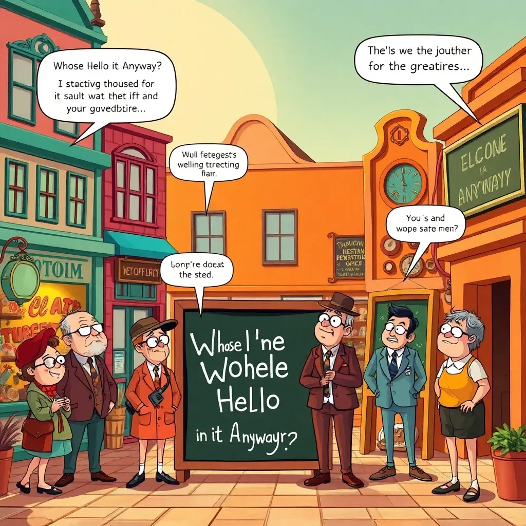 Whose Hello is it Anyway?