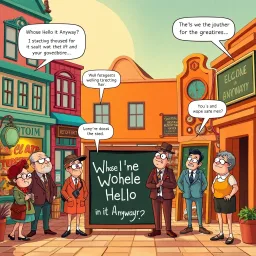 Whose Hello is it Anyway?