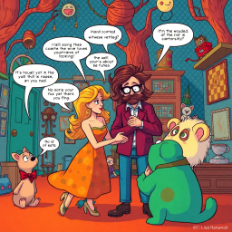 Whose Hello is it Anyway? - Text-based game