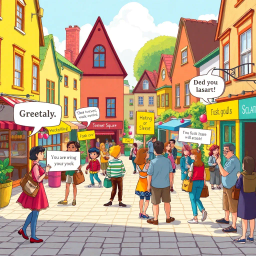 Whose Hello Is It Anyway? - Text-based game