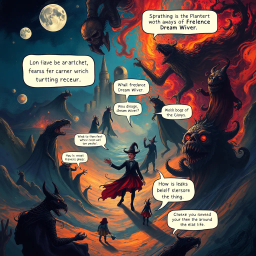 Whose Nightmare Is It Anyway? - Text-based game