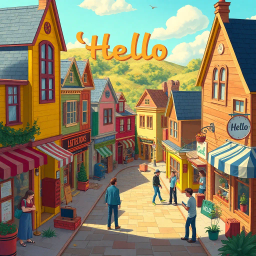 Whose Hello Is It Anyway? - Text-based game
