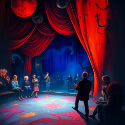 Whose Nightmare Is It Anyway? - Text-based game