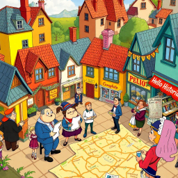 Whose Hello Is It Anyway? - Text-based game