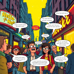 Whose Hello Is It Anyway? - Text-based game