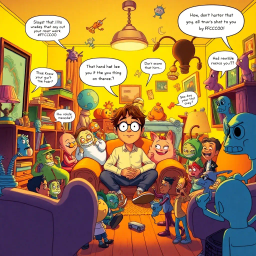 Whose Hello Is It Anyway? - Text-based game