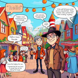 Whose Hello Is It Anyway? - Text-based game