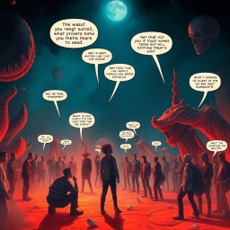 Whose Nightmare Is It Anyway? - Text-based game