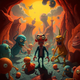 Whose Nightmare Is It Anyway? - Text-based game