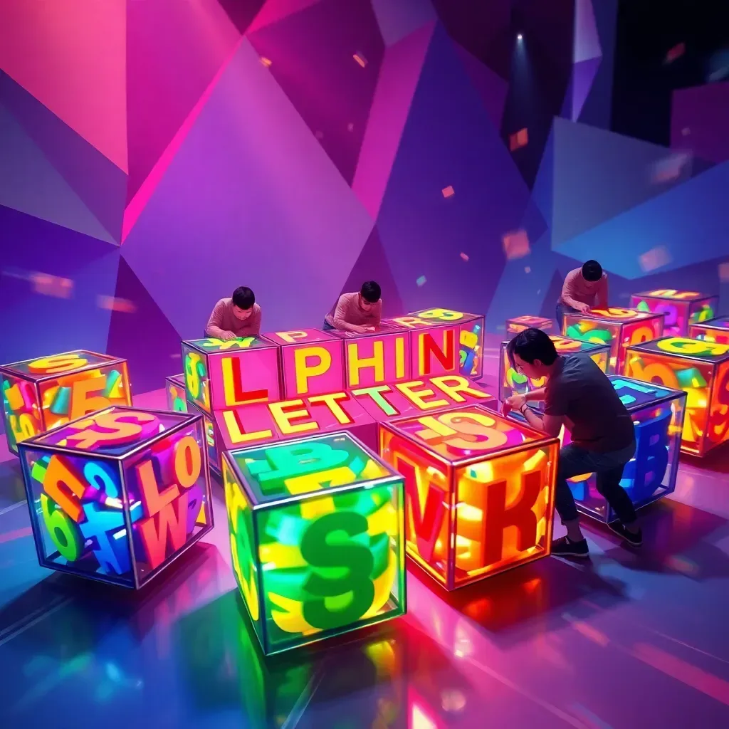 Spinning Letters