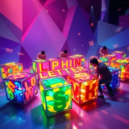 Spinning Letters