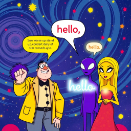 Whose Hello Is It Anyway? - Text-based game
